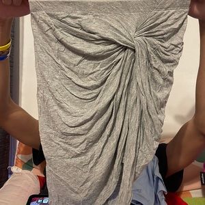 Grey skirt